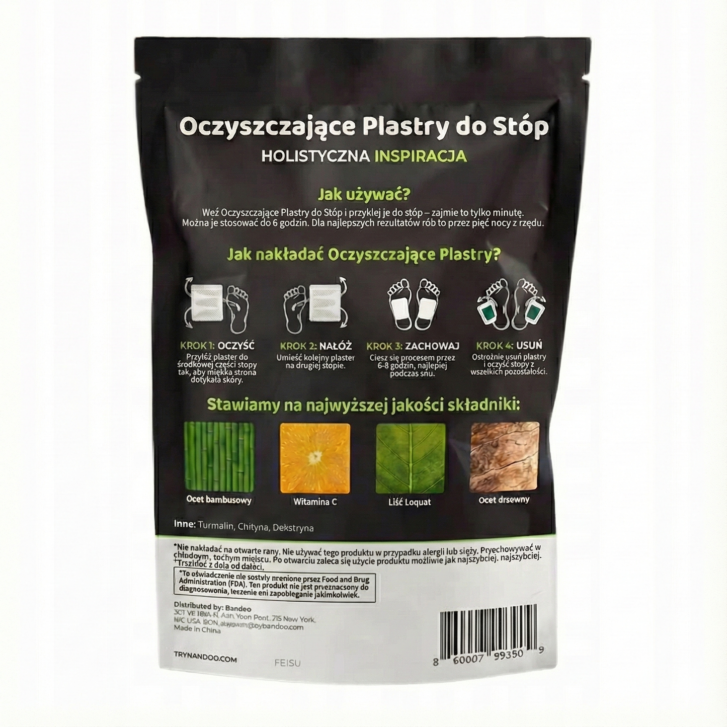 Solewise - Japoński Protokół Nocnej Regeneracji i Detoksu Stóp